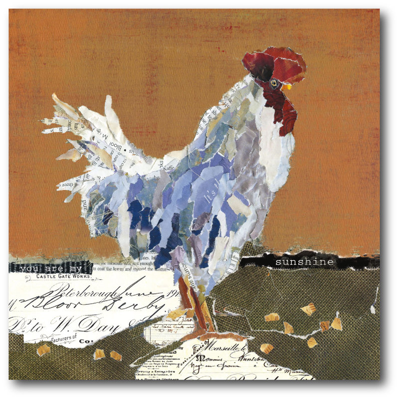 Courtside Market Farmhouse Canvas Farm Animal I Graphic Art on Wrapped